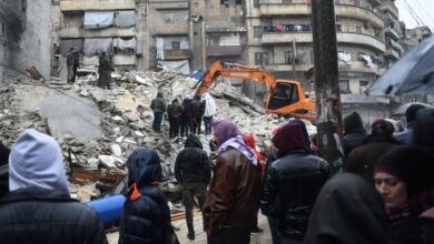 الزلزال في سوريا وتركيا