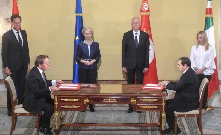 توقيع اتفاق شراكة استراتيجية بين تونس والاتحاد الأوروبي.