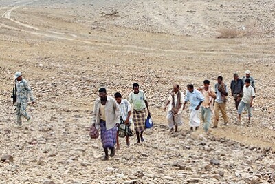 حرس الحدود السعودي يقتل المهاجرين على الحدود السعودية اليمنية