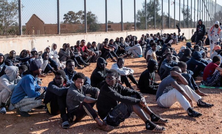 مهاجرين في ليبيا