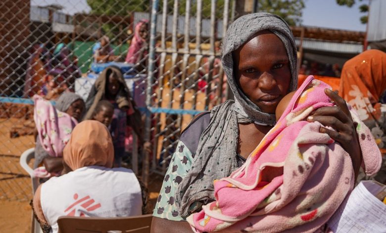 قصف مستشفى للأطفال في شمال دارفور