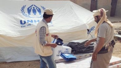 عمال الإغاثة في اليمن