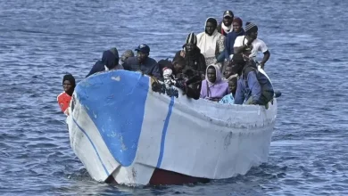 غرق مركب قبالة سواحل اليمن