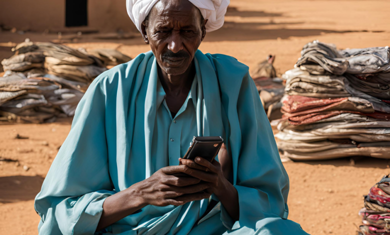 قطع الاتصالات في السودان