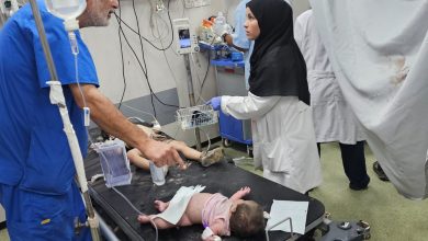 تدمير منشآت الرعاية الصحية في غزة